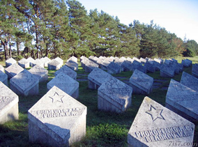 Graves of Russian soldiers